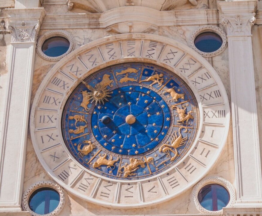 Venus and stars representing a love astrology reading